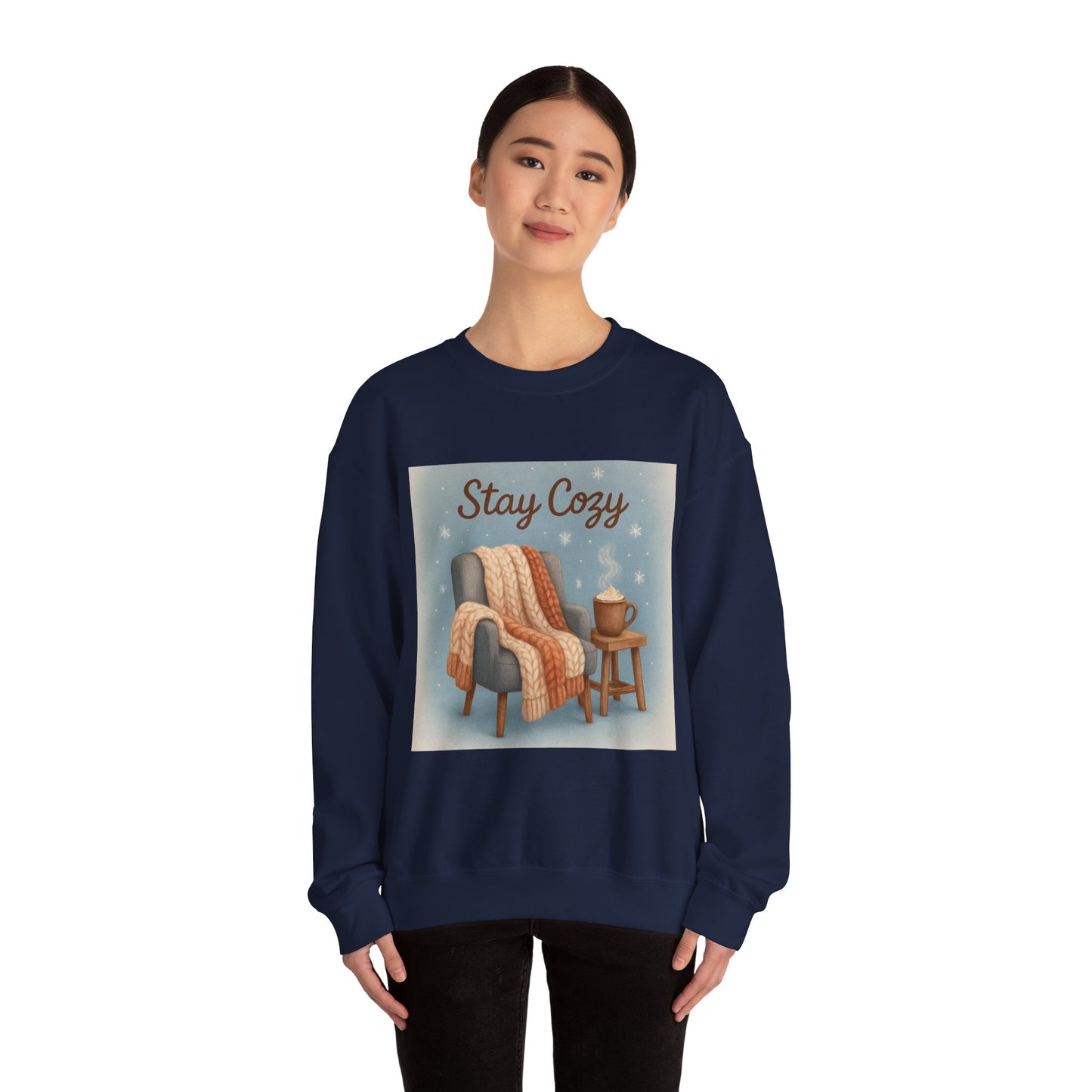 Stay Cozy Unisex Crewneck Sweatshirt