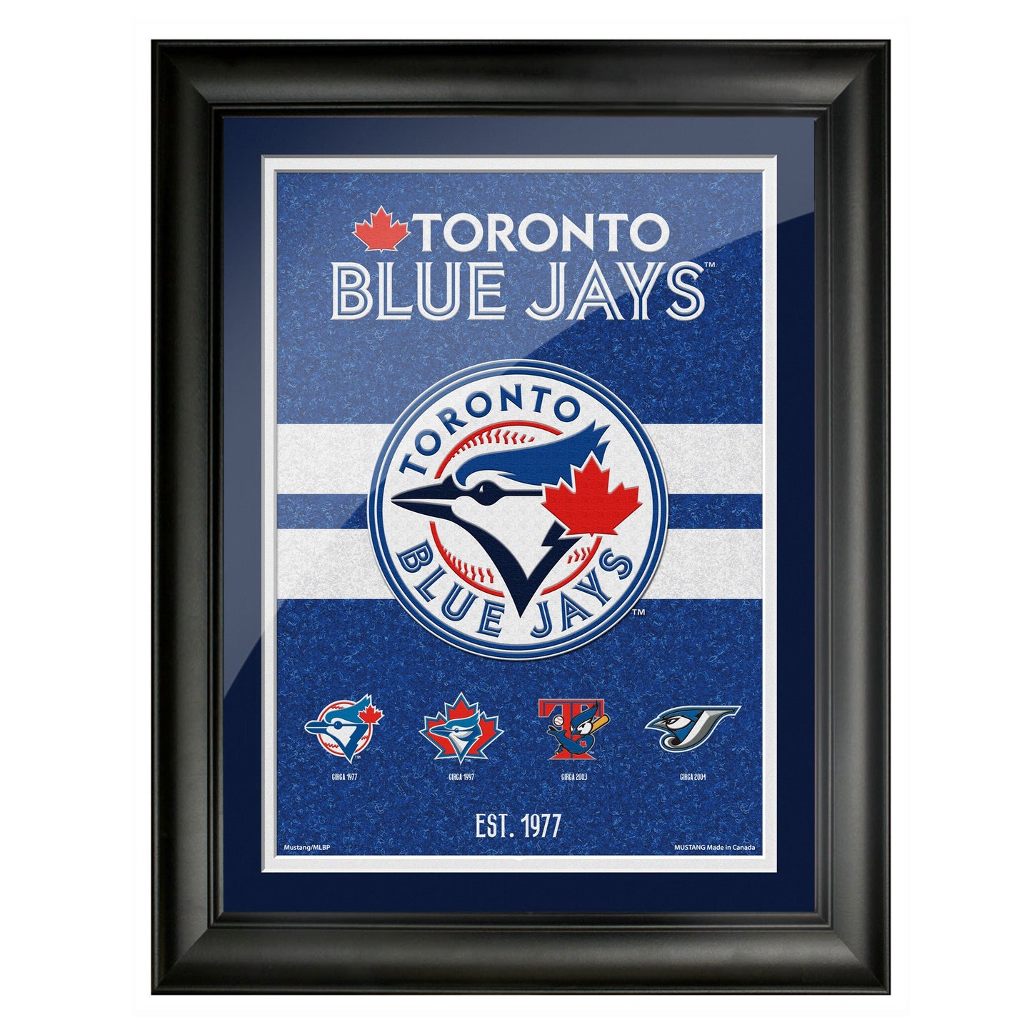 Toronto Blue Jays 12x16 Team Tradition Framed Artwork