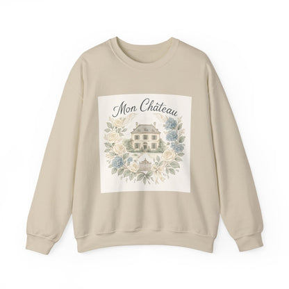 Cozy Floral Crewneck Sweatshirt - Mon Château Design