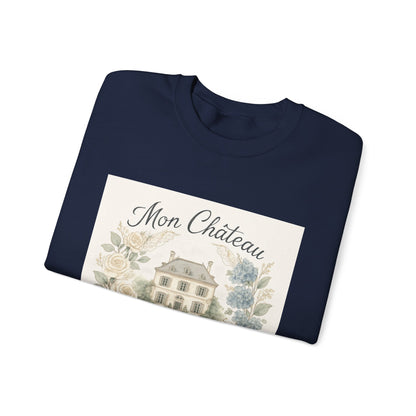 Cozy Floral Crewneck Sweatshirt - Mon Château Design