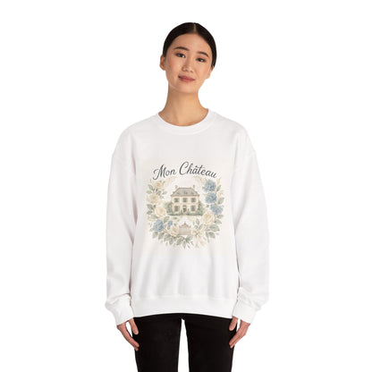 Cozy Floral Crewneck Sweatshirt - Mon Château Design