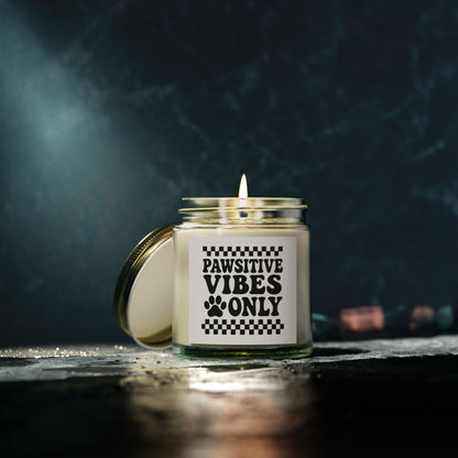 Pawsitive Vibes Candle "Pet Lover Gift
