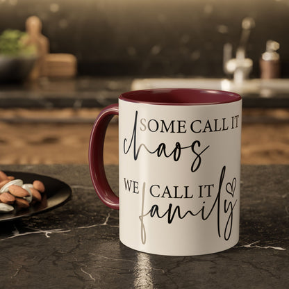 Family Chaos Mug "Funny Family Coffee Cup
