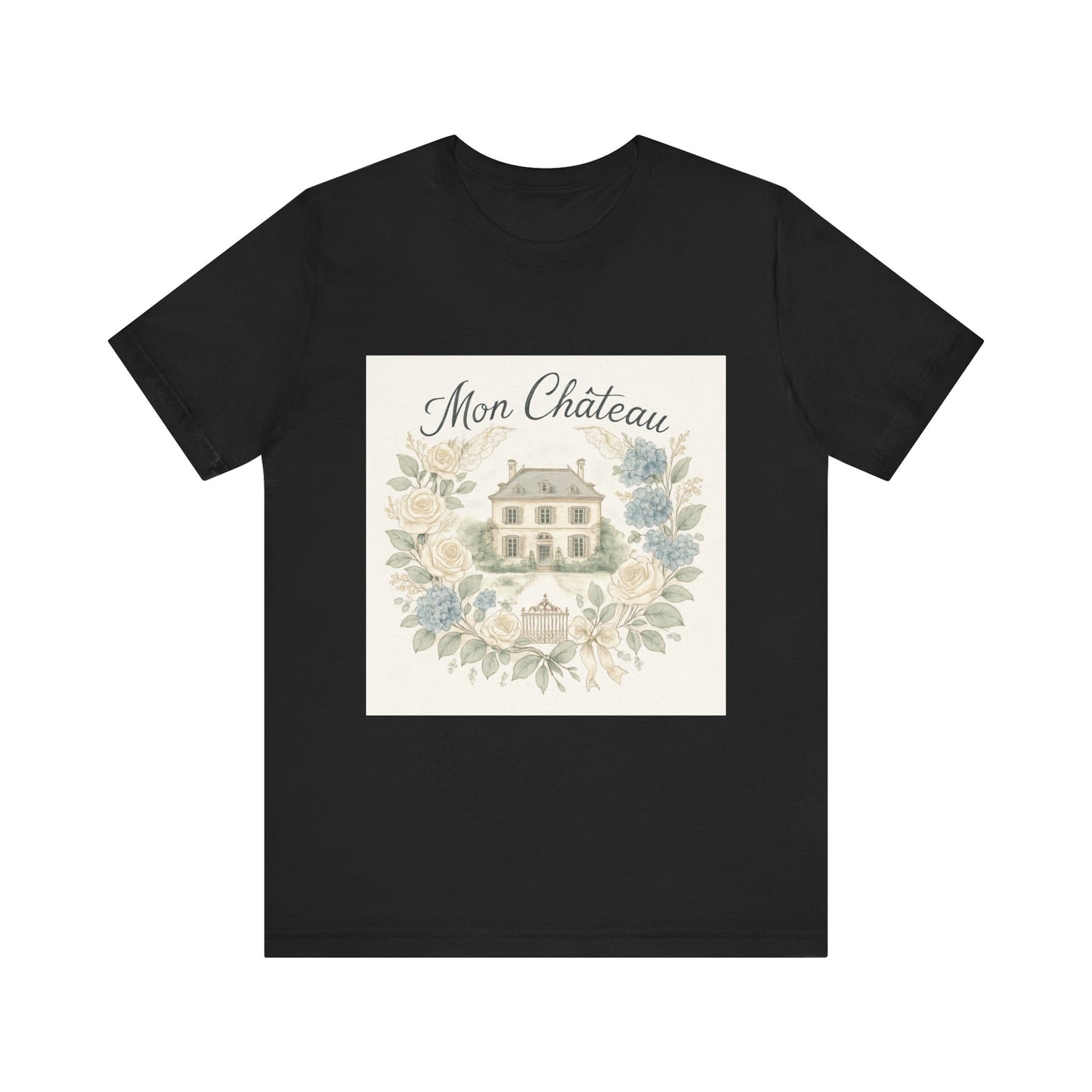 Charming Floral Mon Château Tee