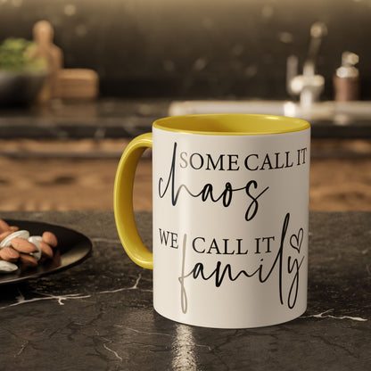 Family Chaos Mug "Funny Family Coffee Cup