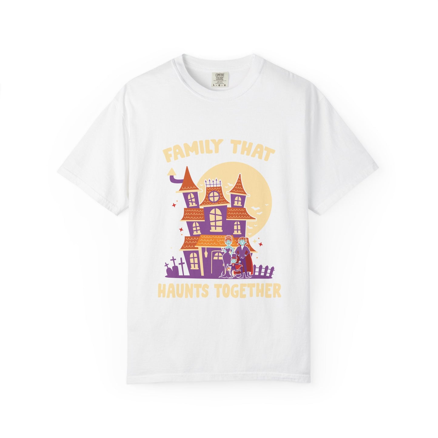 Family That Haunts Together Halloween T-Shirt