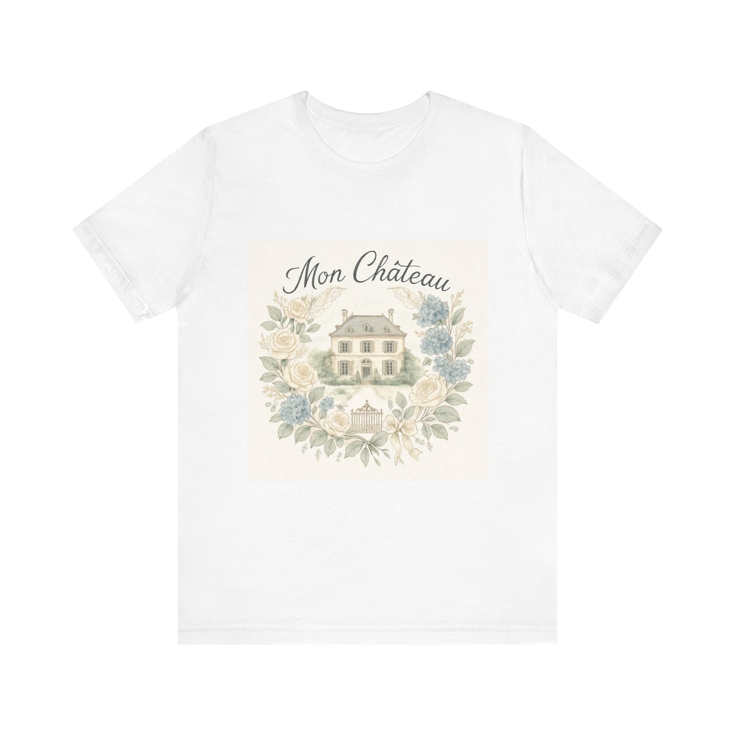 Charming Floral Mon Château Tee