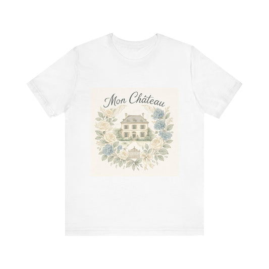 Charming Floral Mon Château Tee