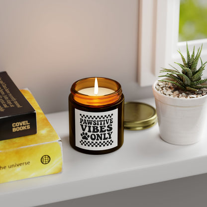 Pawsitive Vibes Candle "Pet Lover Gift