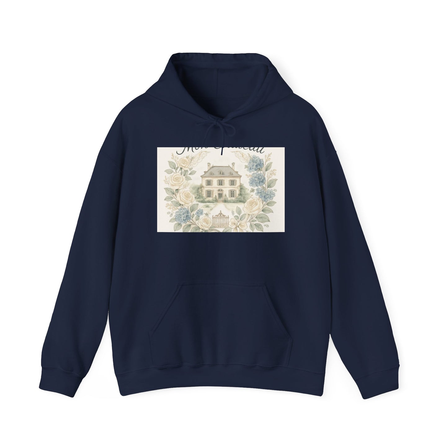 Elegant Floral House Hoodie for Cozy Comfort