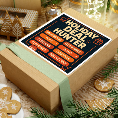 Holiday Deal Hunter Stickers
