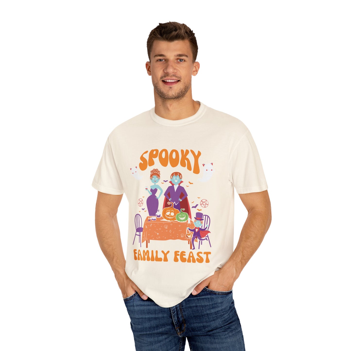 Spooky Family Feast Halloween T-Shirt