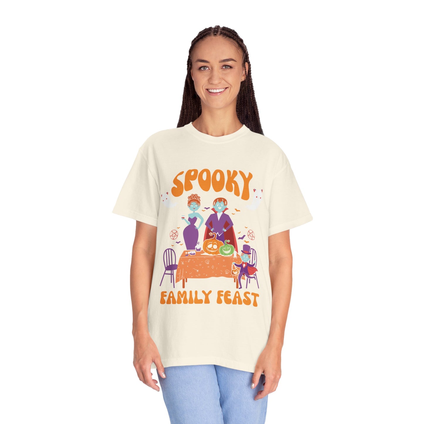 Spooky Family Feast Halloween T-Shirt
