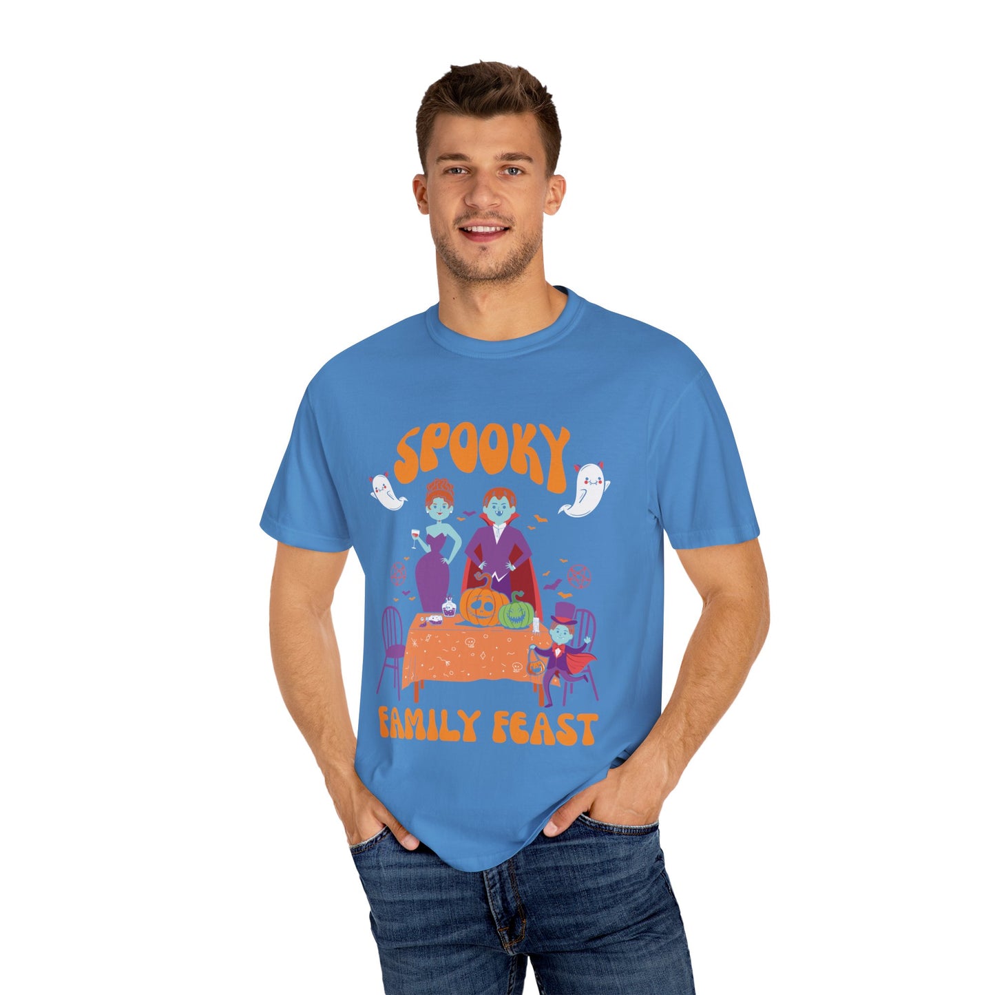 Spooky Family Feast Halloween T-Shirt