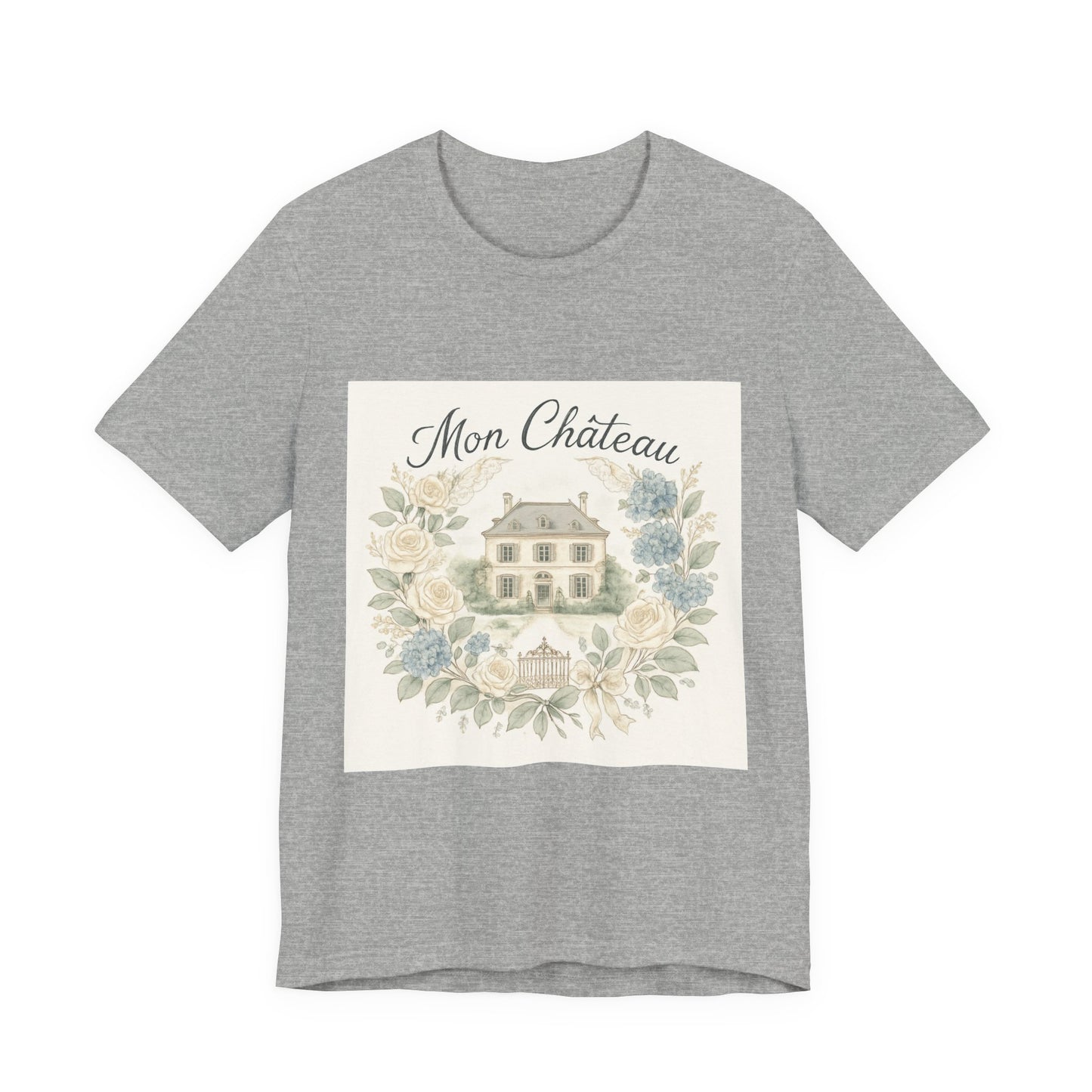 Charming Floral Mon Château Tee