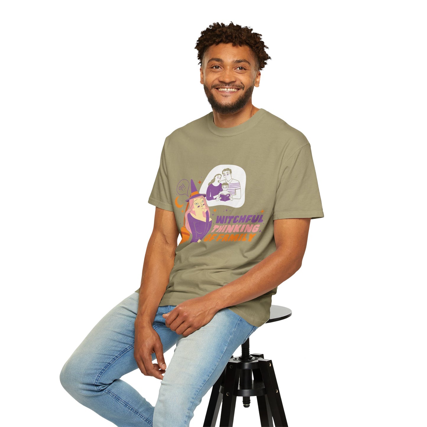 Witchful Thinking Family Halloween T-Shirt