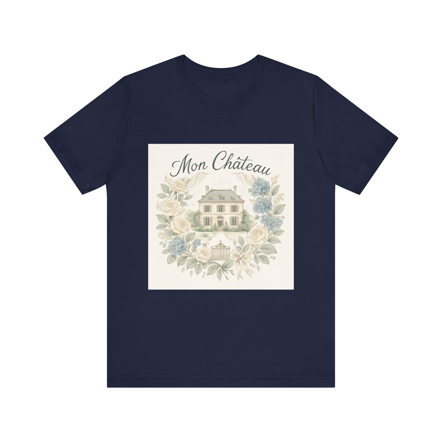 Charming Floral Mon Château Tee