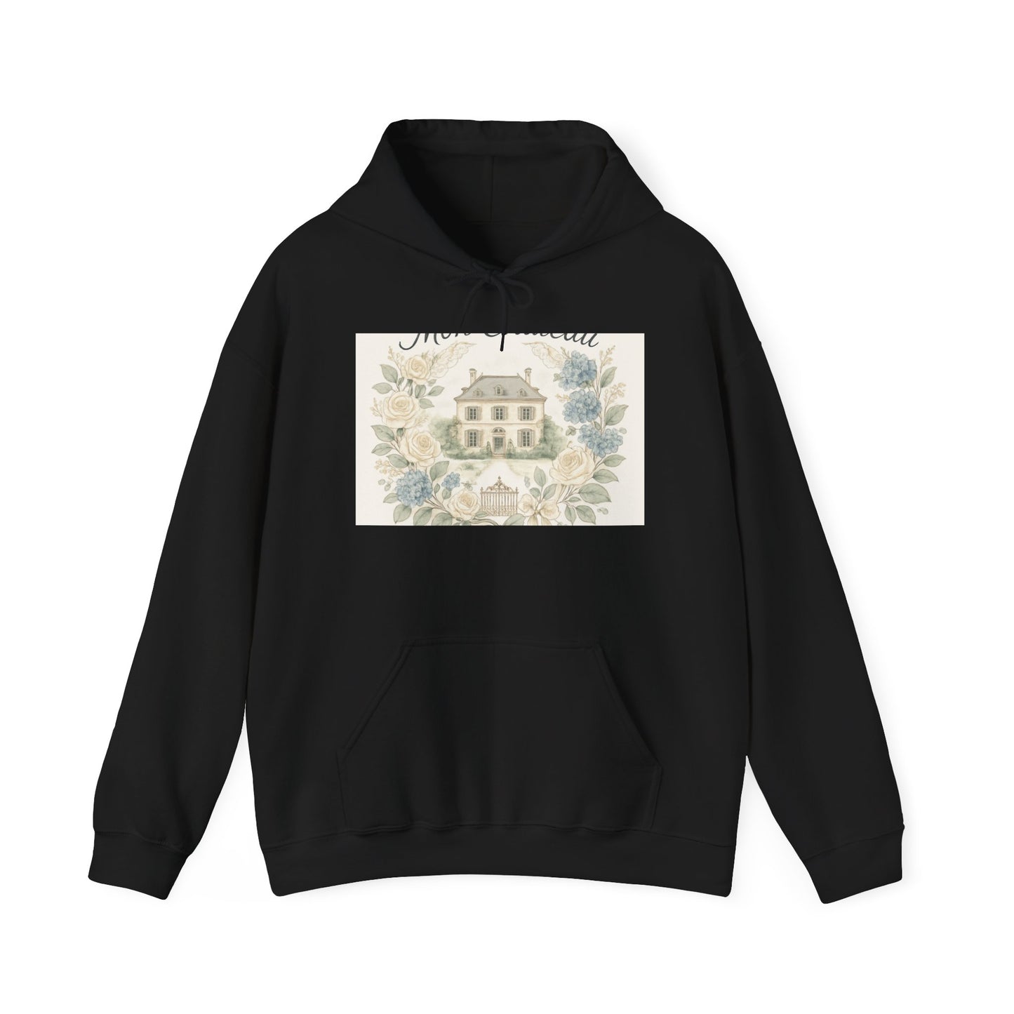 Elegant Floral House Hoodie for Cozy Comfort
