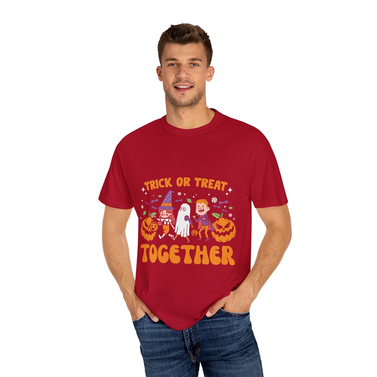Trick or Treat Together Halloween T-Shirt