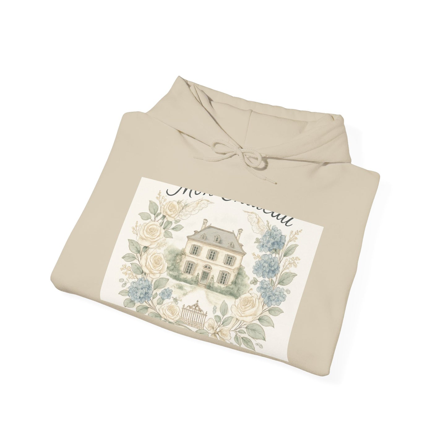 Elegant Floral House Hoodie for Cozy Comfort