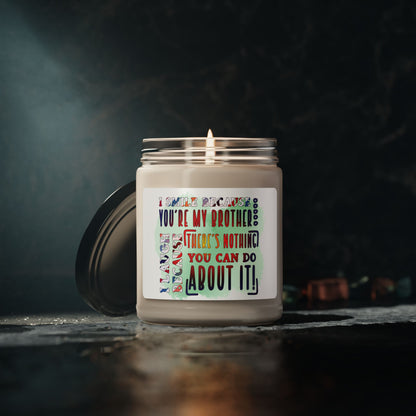 Brother Funny Quote Candle