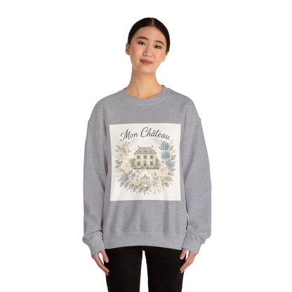 Cozy Floral Crewneck Sweatshirt - Mon Château Design