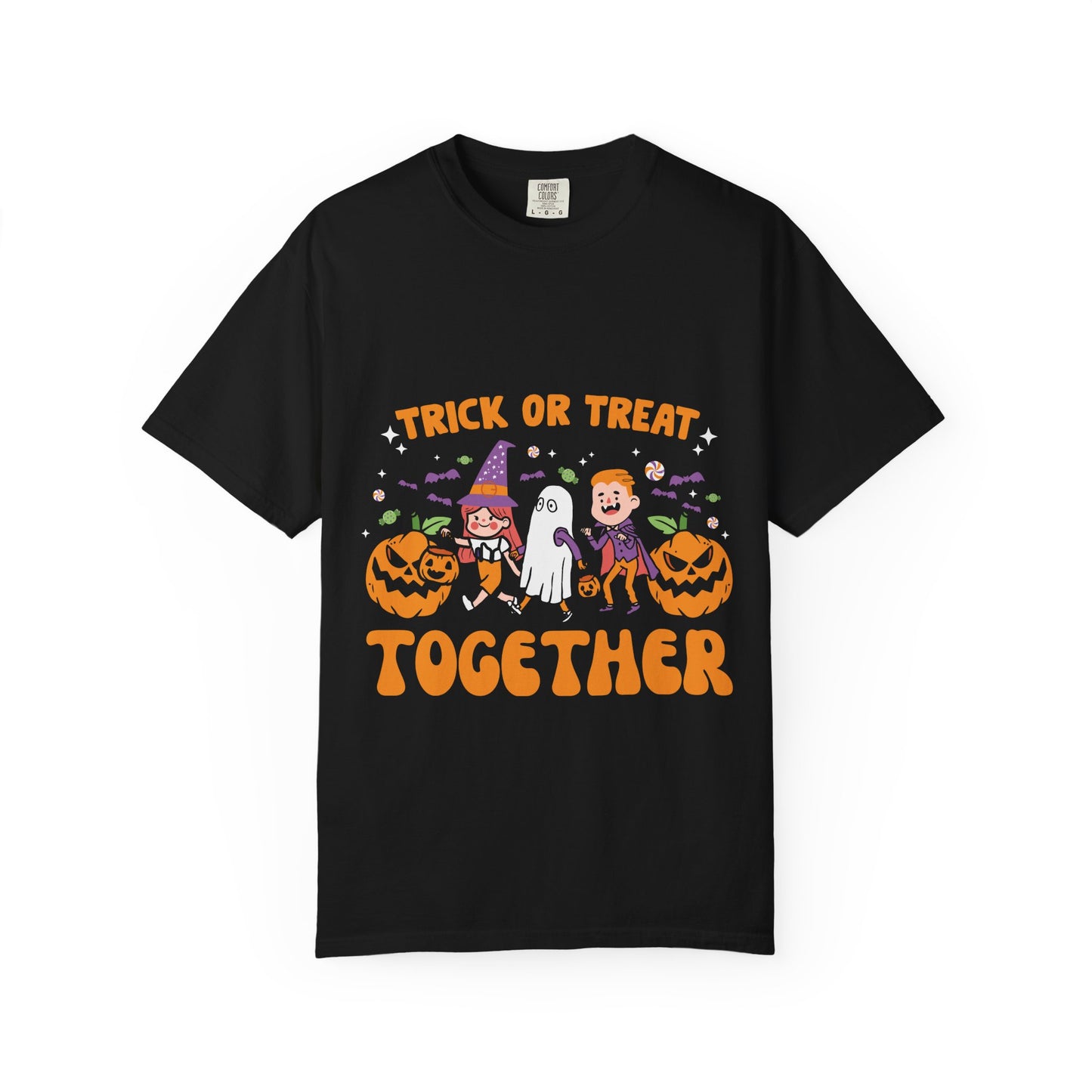 Trick or Treat Together Halloween T-Shirt