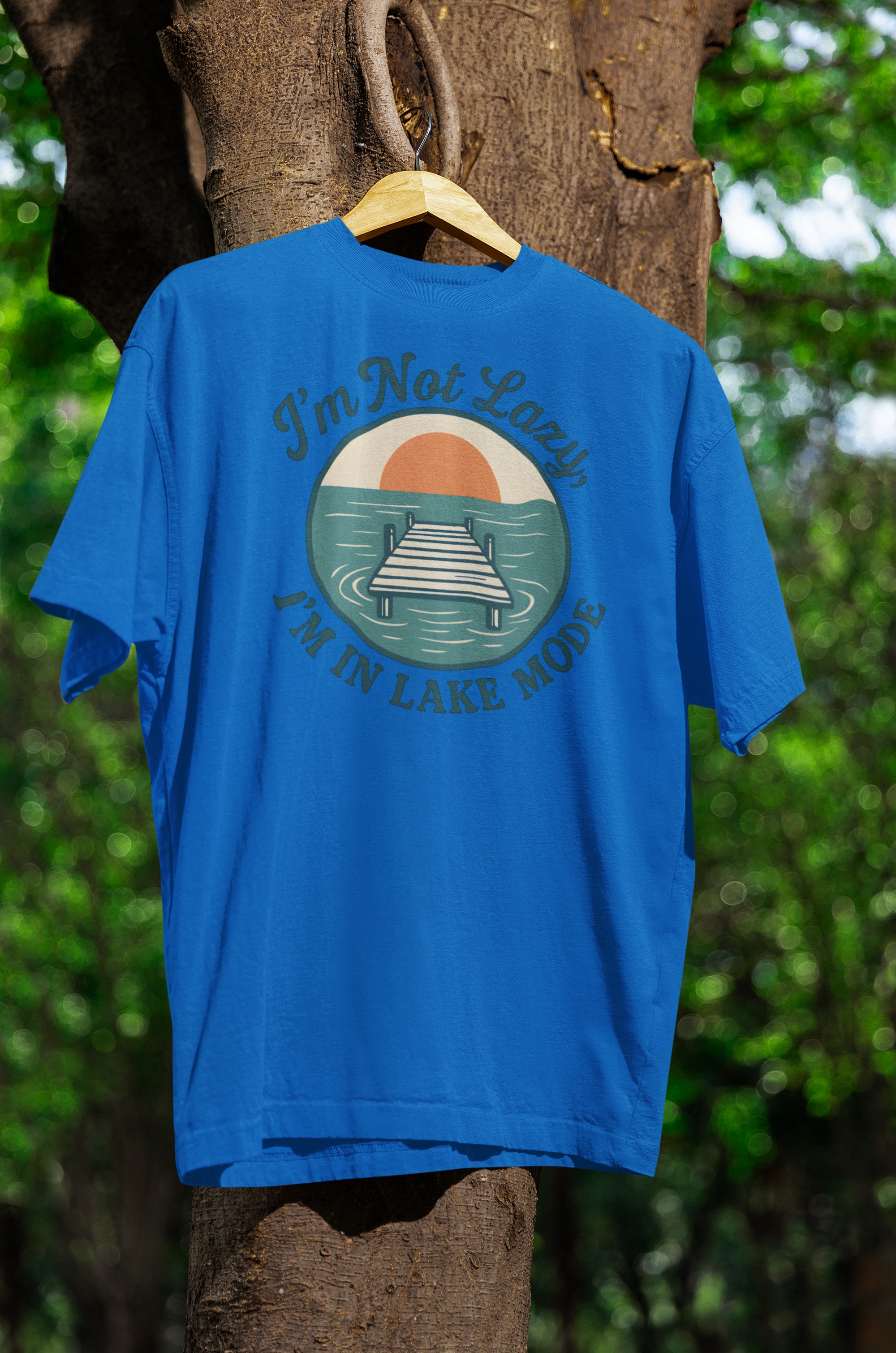 "I'm Not Lazy, I'm in Lake Mode"