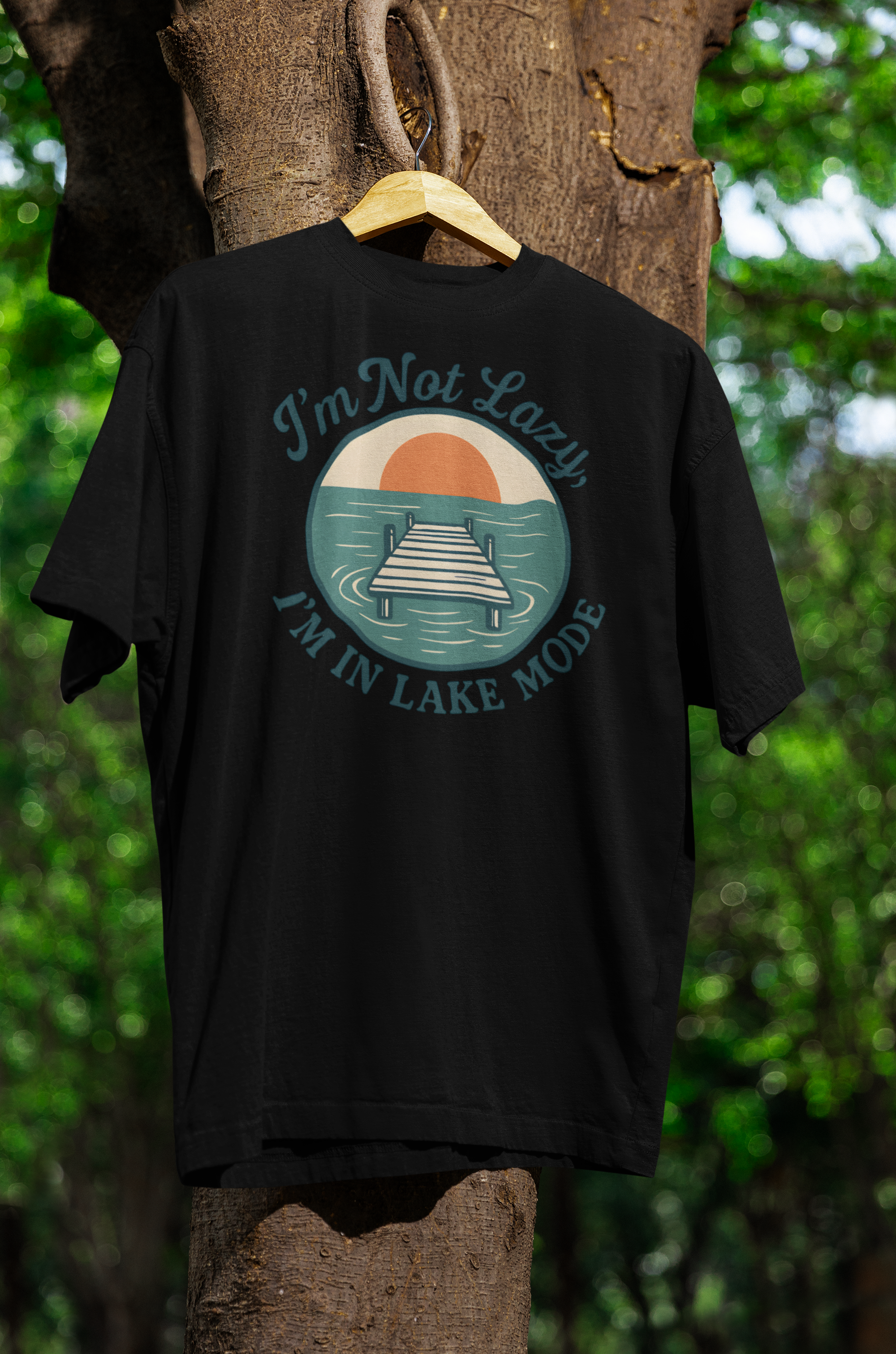 "I'm Not Lazy, I'm in Lake Mode"