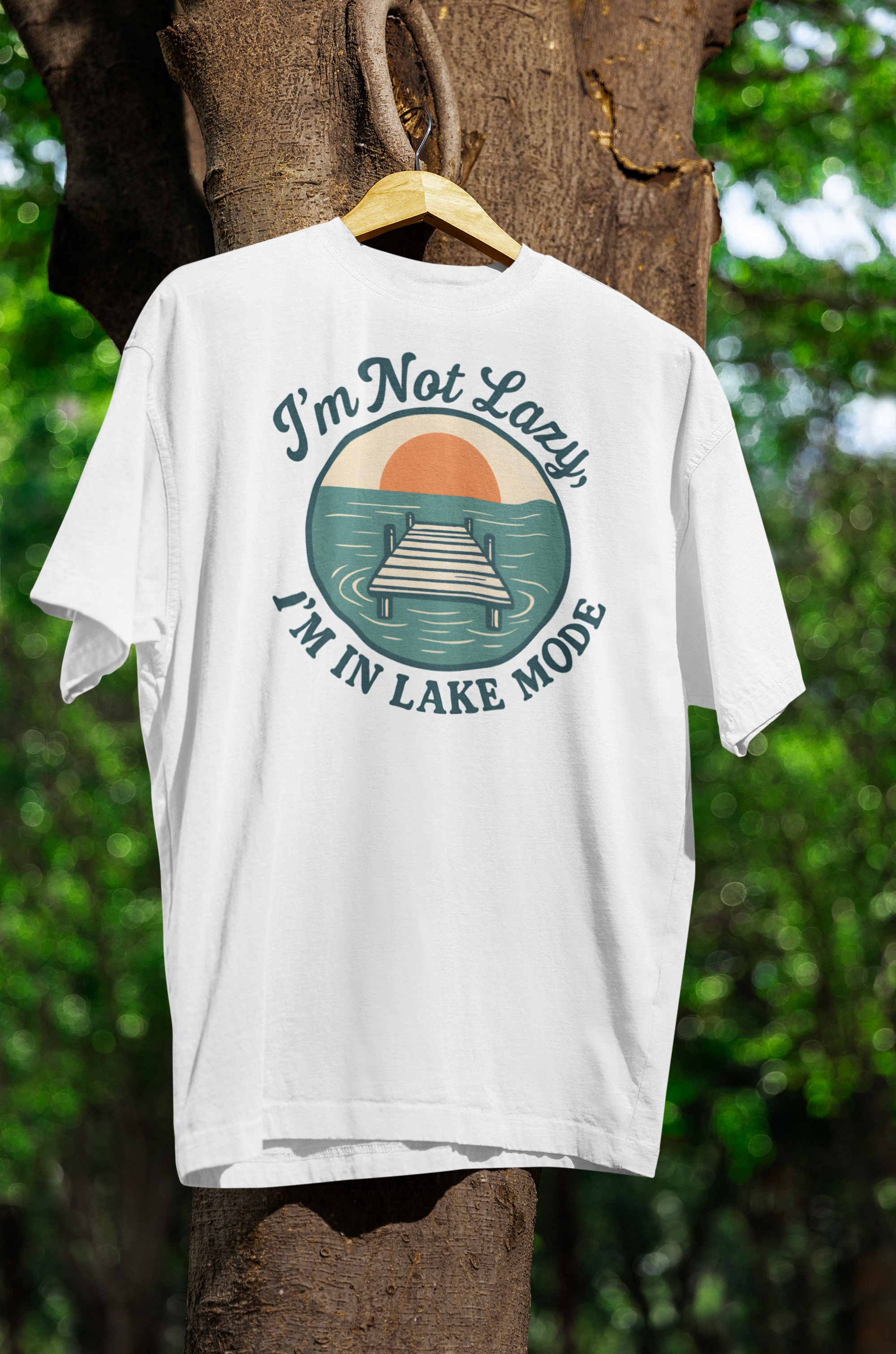 "I'm Not Lazy, I'm in Lake Mode"