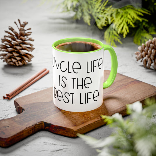 Uncle Life Coffee Mug "Fun Gift for Uncles