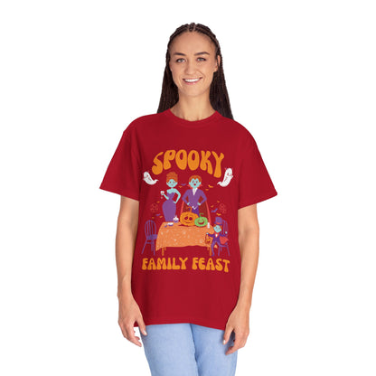 Spooky Family Feast Halloween T-Shirt