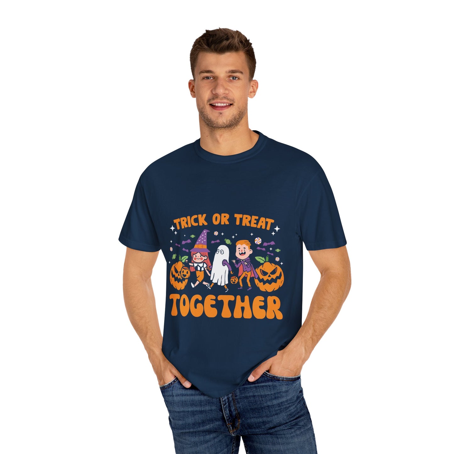 Trick or Treat Together Halloween T-Shirt