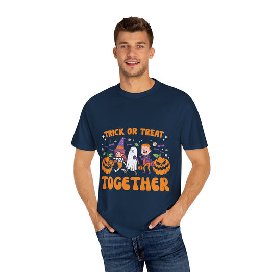 Trick or Treat Together Halloween T-Shirt