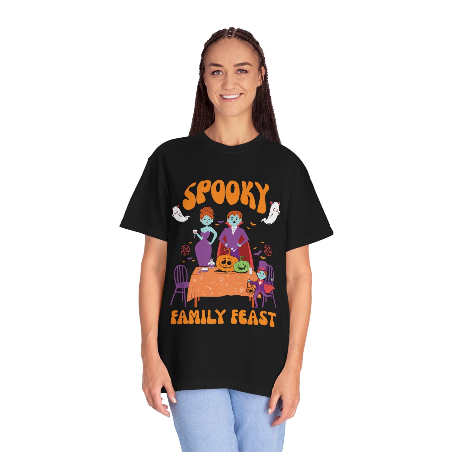 Spooky Family Feast Halloween T-Shirt