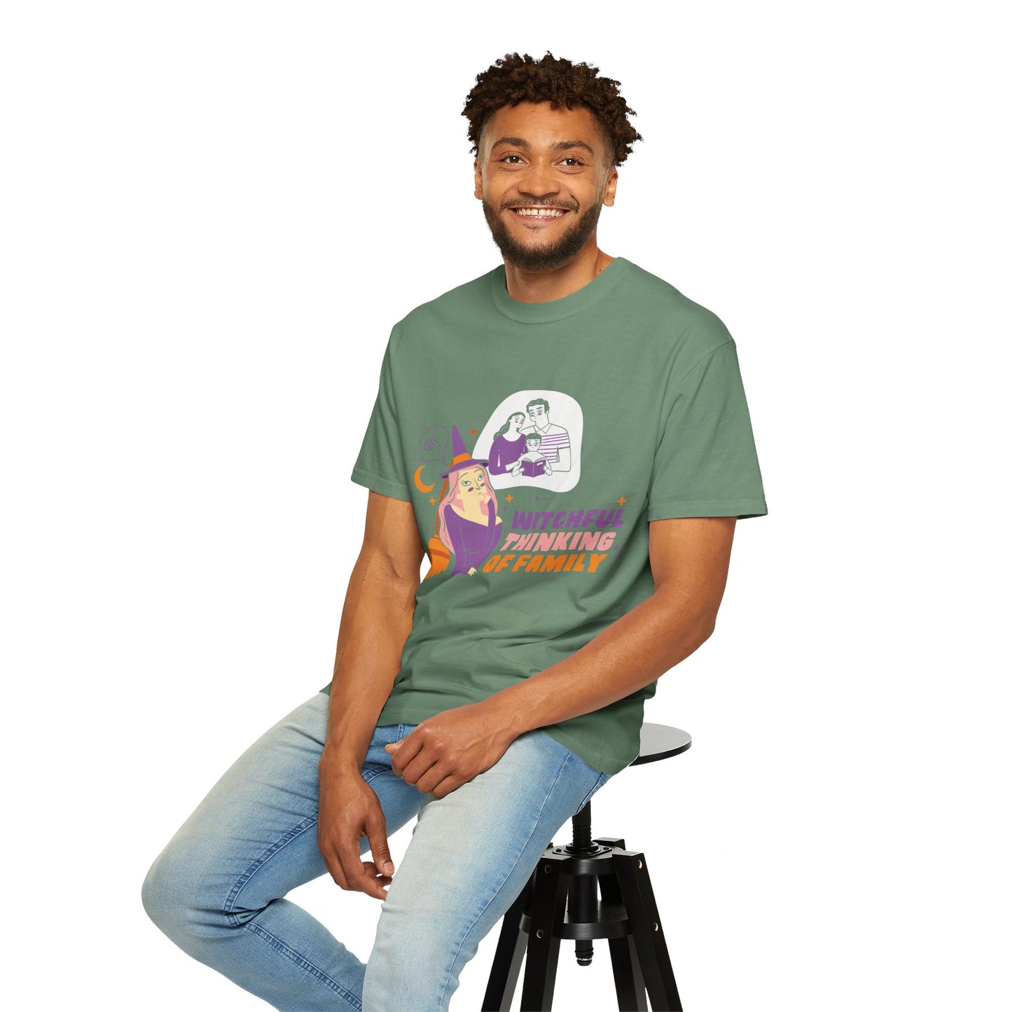 Witchful Thinking Family Halloween T-Shirt