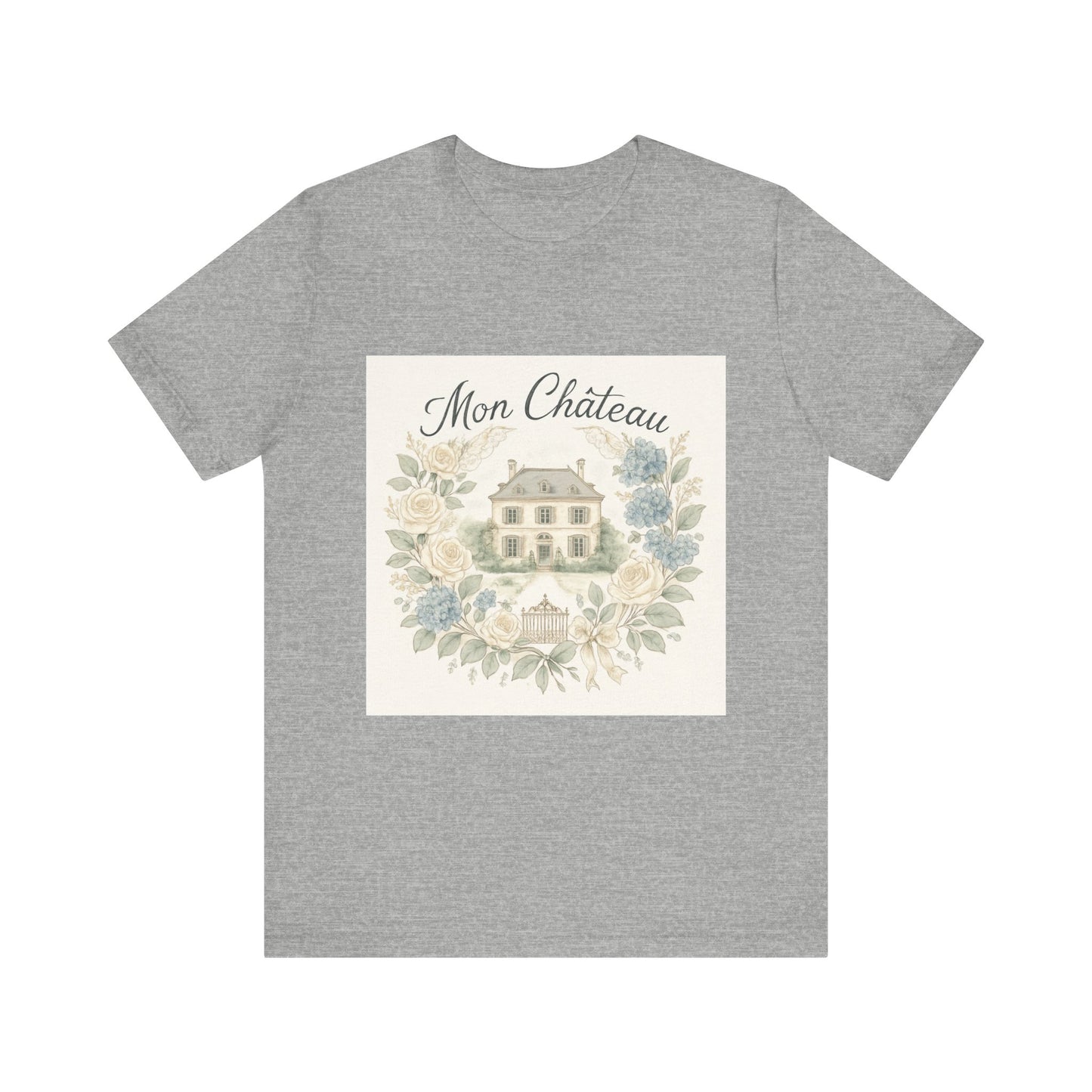 Charming Floral Mon Château Tee