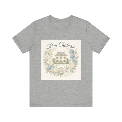 Charming Floral Mon Château Tee