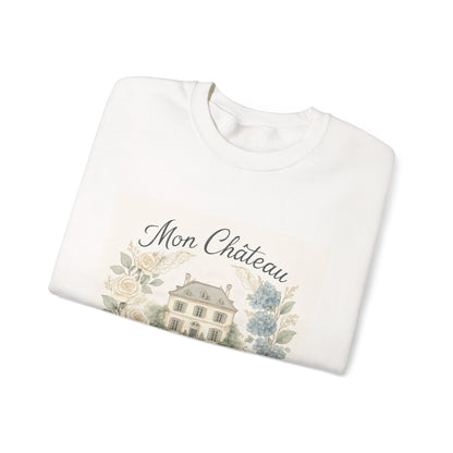 Cozy Floral Crewneck Sweatshirt - Mon Château Design