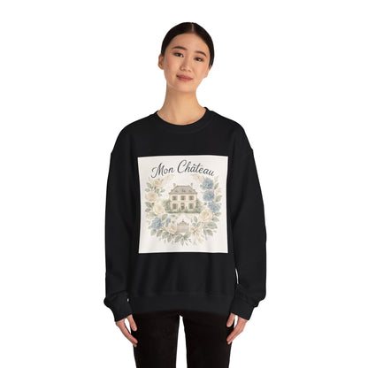 Cozy Floral Crewneck Sweatshirt - Mon Château Design