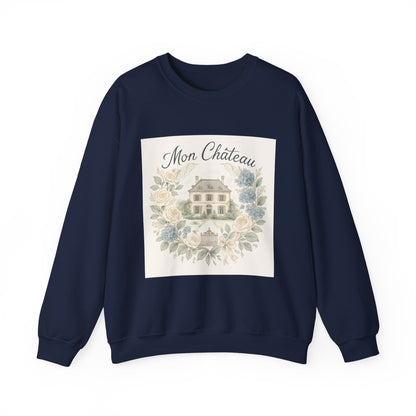 Cozy Floral Crewneck Sweatshirt - Mon Château Design