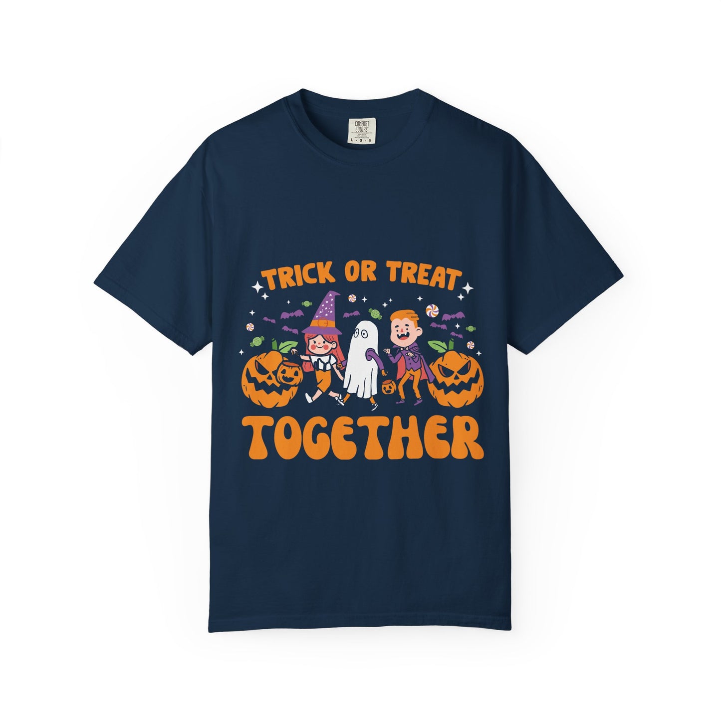 Trick or Treat Together Halloween T-Shirt