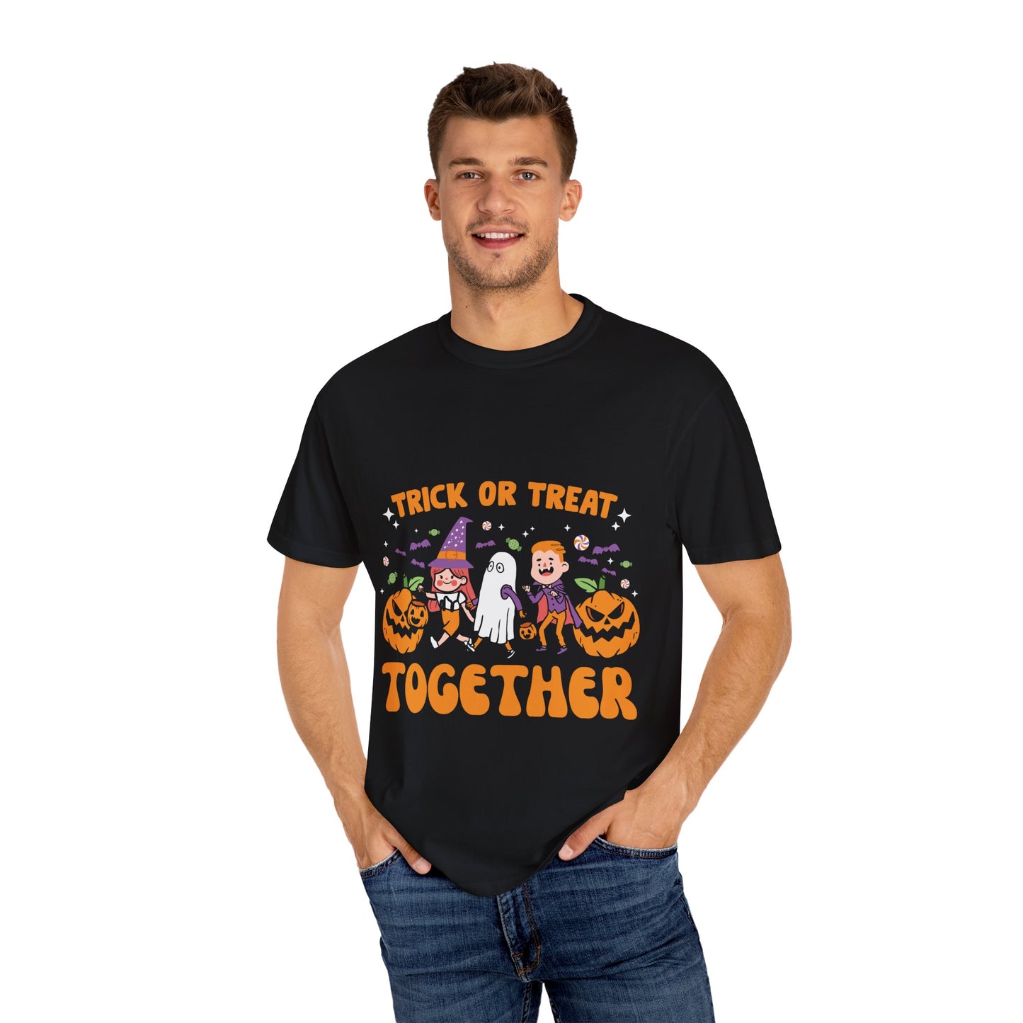 Trick or Treat Together Halloween T-Shirt
