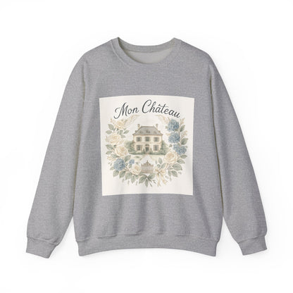 Cozy Floral Crewneck Sweatshirt - Mon Château Design