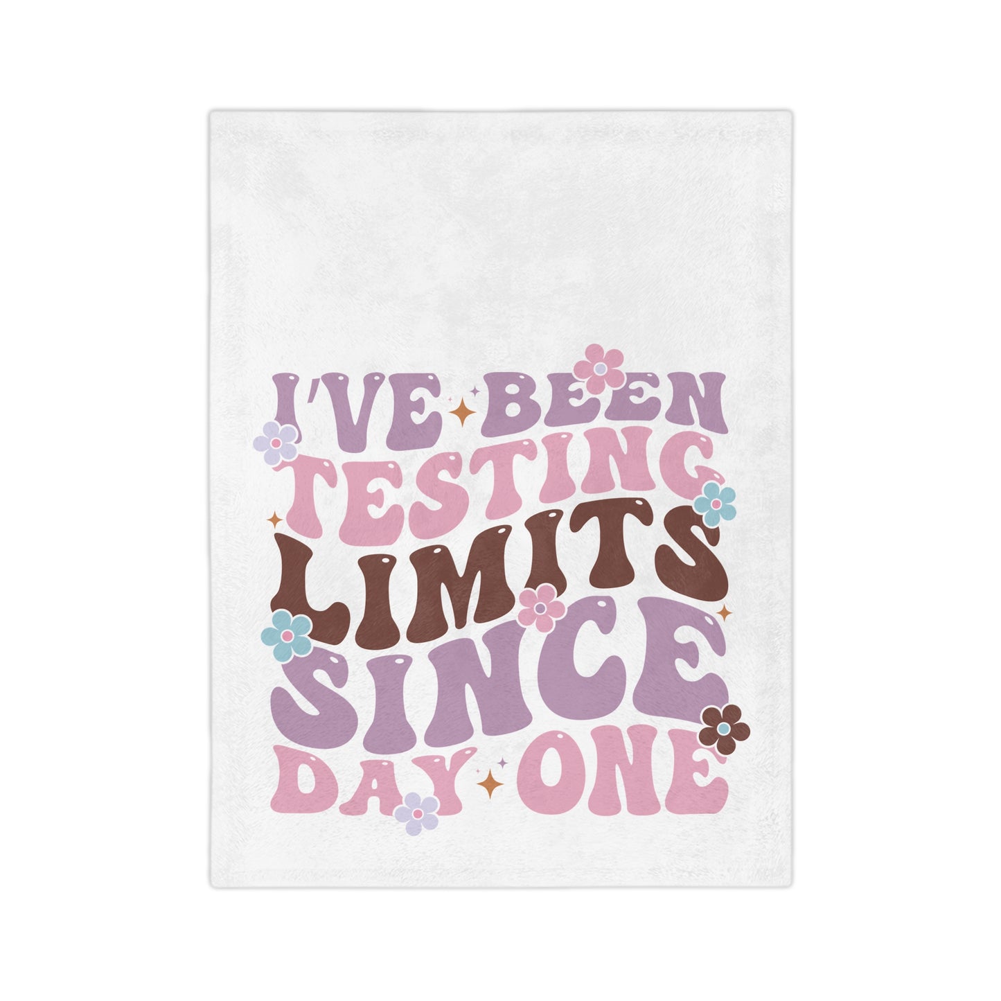 Testing Limits Since Day One Blanket, Soft & Cozy Throw