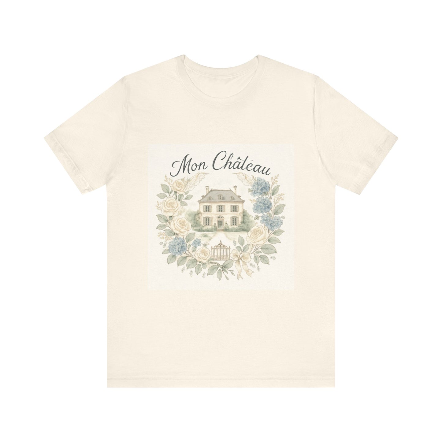Charming Floral Mon Château Tee