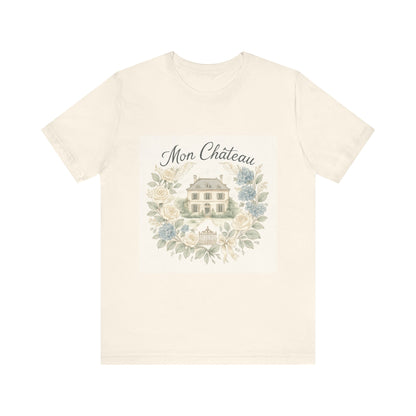 Charming Floral Mon Château Tee