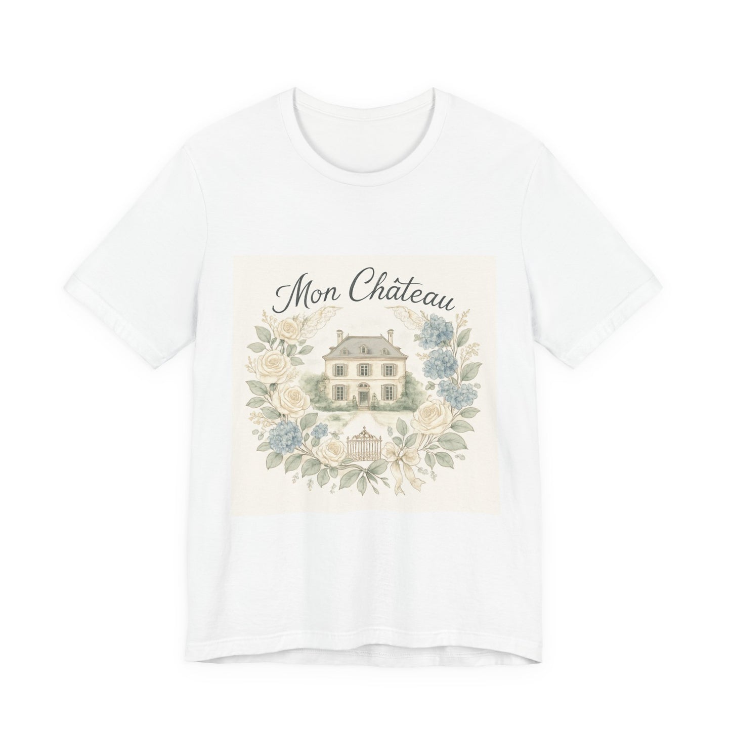 Charming Floral Mon Château Tee
