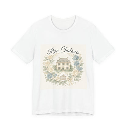 Charming Floral Mon Château Tee