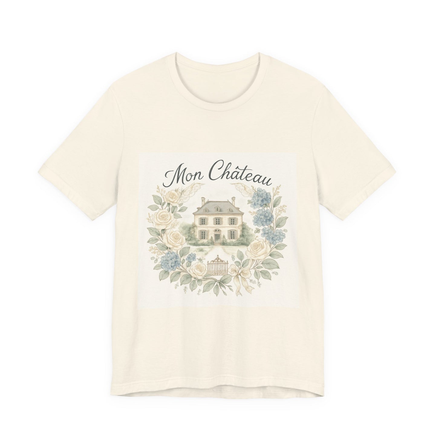 Charming Floral Mon Château Tee